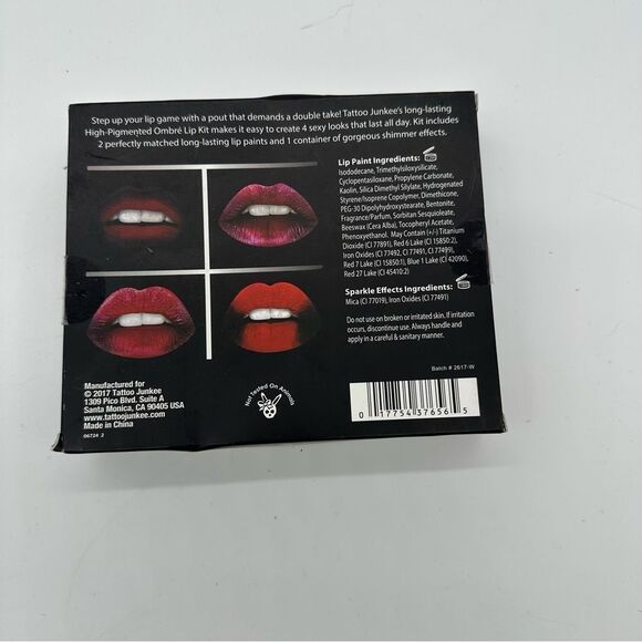 NIB Ombre Lip Kit tattoo junkie - Picture 3 of 4